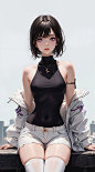 甜美萝莉 _二次元绘图实验室_2023年04月09日_微头条-今日头条