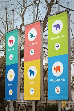 简单纯粹，切斯特动物园品牌形象设计 : 快乐体验