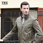 【tbx旗舰店】TBX 2014新款春秋上装修身立领jacket商务休闲夹克 男士夹克外套#修身##夹克##休闲##