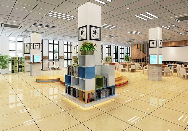图书馆（潞河中学）_主题空间规划设计_绿...