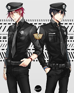 帝妃一笑采集到30.Free!男子游泳部❤