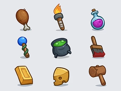 Rpg Icons 2-花瓣网