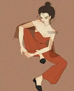 时装画风格探索|有态度有个性的女孩,看Toianmed教你绘制时尚！ : 吉尔吉斯斯坦插画家Toianmed的插画世界简洁而单纯，时尚气息浓厚，笔触简单易学，时尚气质满满溢出屏幕，可以临摹起来啦！