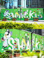 Nice to meet U！#SHAKE SHACK# 深圳“新”店艺术围挡