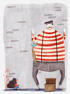 扁平风夸张造型⚡️儿童绘本插画家分享