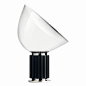 Flos Taccia LED Table Lamp Black