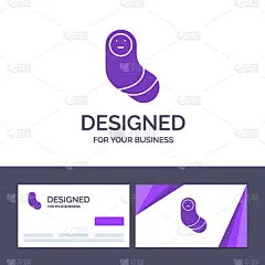 婴儿,品牌名称,名片,创造力,模板,可爱的,家庭,玩具,食品,散步