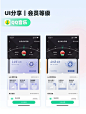 UI设计分享｜会员等级