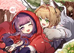 魔卡少女樱 大道寺知世 同人图 插画 壁纸 | 小红帽 | 半次元-第一中文COS绘画小说社区