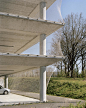 R architecture , Stéphane Chalmeau, Maxime Delvaux · P+R car park