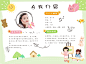 幼儿园开学自我介绍简历手绘手抄报