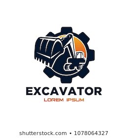 Excavator Vector Log...