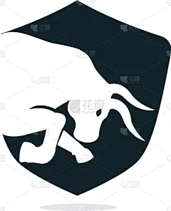 品牌名称,公牛,盾,华丽的,商务,几何形状,摆拍,野生动物,人身牛头怪物,设计