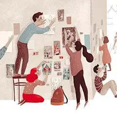 Margarita Kukhtina是来自俄罗斯莫斯科的自由插画师；她的画风细腻温馨，用色温暖和缓，人物形象清新、具有亲和力；用自己的独特美学绘制出温暖的世界；画里的故事性以及造型趣味性十足，色彩明亮舒服，暗色系也很祥和。↓戳图欣赏一下她的插画作品吧~ ​​​​