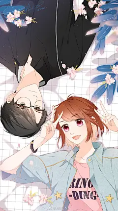 单行本3封面，
是许久不见的许大爷和小丫头ヽ(･ω･)و ​​​​



柚子の小头像库
@柚子海洋水ベ 
画师：（weibo）晗旭L-Mo
