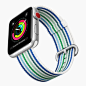 新彩色和图案设计推出的Apple Watch表带---酷图编号1198575