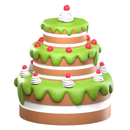 Cake  3D Icon