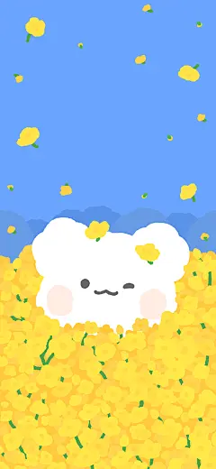 可爱 插画 手机壁纸