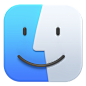 3D Mac Os Finder Logo 3D