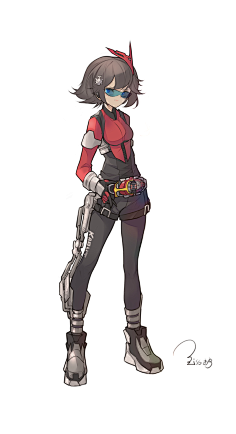 采集2路过的npc采集到假面骑士娘化 转自作者:極樂l