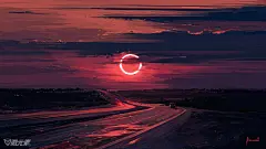 极美夕阳 | 乌克兰插画师 Alena Aenami 作品52p-精美壁纸-微元素 - Element3ds.com!