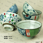 新九木韩式手绘花色瓷碗