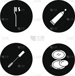 化妆品和卫生图标
