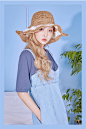 긴생머리 언니 hat by 츄(chuu) : 챙이 넓어 자외선으로부터 완전 차단! 바캉스 떠날 때 딱이에요> ﻿                                                                                     PRODUCT INFO     챙이 넓어 자외선으로 부터 차!단! 얼굴이 작아 보이는 효과까지 ?!  EDITOR. yeji