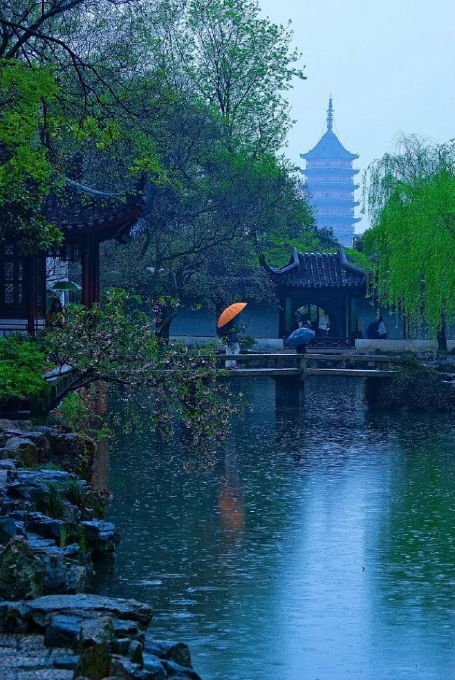 苏州园林是最温婉的江南气息，诗情画意，好生惬意！-花瓣网