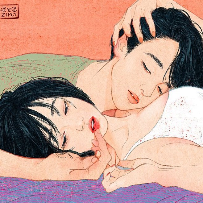 intimatekoreanillustrationsbyzipcy