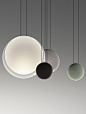 Cosmos: spheres of light that float suspended in the air - Vibia lamp designed by Lievore Altherr Molina @vibialight: 