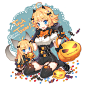 Halloween2013 | Nardack [pixiv] http://www.pixiv.net/member_illust.php?mode=medium&illust_id=39456671