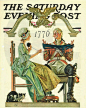 vintageholidays:
“  J. C. Leyendecker; “The Saturday Evening Post” magazine - July 4, 1931
”
