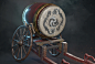O Daiko Drumcart / Feudal Japan Prop #3, Eero Mutka : One of the three props I made for the Feudal Japan themed Artstation challenge. It was a fun experience, but I'm really glad it's finally over. Here's my progression thread https://www.artstation.com/c