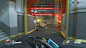 Capture the enemy flag screenshot of Overwatch video game interface.