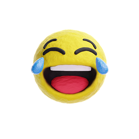 Tear Of Joy Emoji 3D...