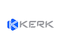 Kerk科技公司 应用程序 科技公司 K字母 蓝色 六边形 电路 商标设计  图标 图形 标志 logo 国外 外国 国内 品牌 设计 创意 欣赏