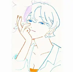 一组手绘简笔风人物头像 ins/kumazousasshi
手绘超话#插画##遇见艺术# ​​​​