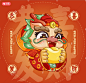 龙年恭喜发财卡通,春节,节日素材,设计,汇图网www.huitu.com