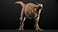 Tyrannosaurus Rex Jurassic Park, Fernando Usabiaga Bustos : Hi there! This is my last personal project, it is a model for the cool people of Creature Animation Workshop. Its gonna be insane to watch it animated, cant wait!I used ZBrush and Modo for Rexy