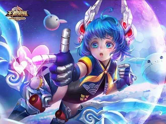 #原画设计# 之#《王者荣耀》#  游戏...
