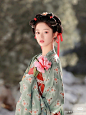 其中包括图片：[Hanfu・漢服]China Tang dynasty Chinese Traditional Clothing Hanfu