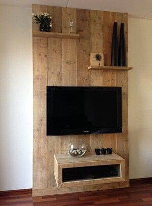 木制电视背景墙 简约不简单！