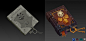 Spell Book Game Asset, D. Austin : This was a learning project I gave to myself!! 

I'm not very well versed in texturing and this is my first video game ready asset, and my first time using Marmoset Toolbag! 
Sculpt in ZBrush, Retopo in Maya, bake in xNo