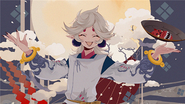 《阴阳师》手游式神录_式神星熊童子_星熊...