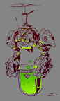 Beyond Human Challenge- Character Design, Ngan Pham : My entry for the Beyond Human Challenge.
 The story is about the keepers of a Kindergarten join forces and became a hero team named Sweethearts to protect the kids from the plant human organization nam