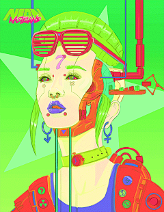 朱小野采集到Gif_Cyberpunk