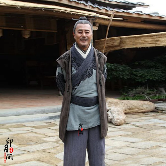 影视古装古代农民古装渔夫樵夫群演古装百姓服棉麻群演古装演出服-淘宝网-花瓣网