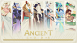 Ancient Gods UI Art & UX Design