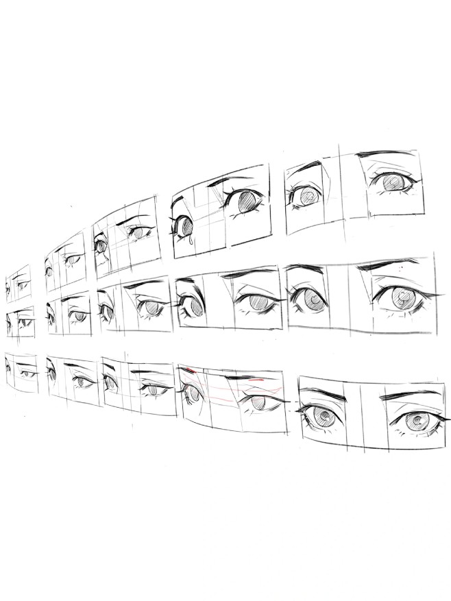 【绘画教程】还不会画眼睛的看过来！ - ...